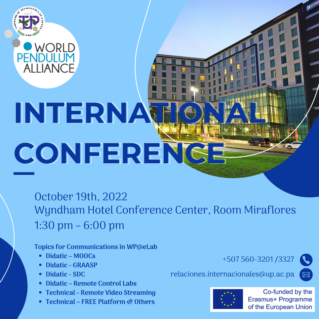 Conferencia Internacional en el mes de octubre 