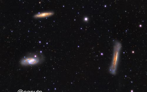 Galaxias del Triplete de Leo